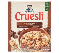 Quaker Cruesli Chocolate, 375 g (Paquete de 6)