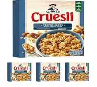 Quaker Cruesli Nuts, 375g (Paquete de 4)