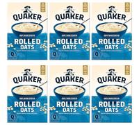 Quaker Rolled Oat Copos de avena 6x 1kg - importado de Shestore24