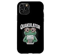 Quakulator Frog con Calculadora Matemáticas Profesor Humor Carcasa para iPhone 11 Pro
