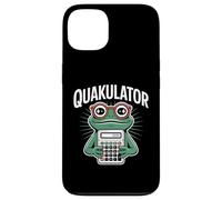 Quakulator Frog con Calculadora Matemáticas Profesor Humor Carcasa para iPhone 13