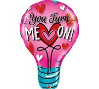 Qualatex 46052 Super Shape You Turn Me On - Globo de aluminio, 101,6 cm , color/modelo surtido