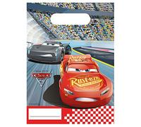 Qualatex 98601 Cars de Disney 3 bolsas de fiesta , Modelos/colores Surtidos, 1 Unidad