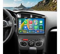 Qualcomm 4G+64G 8Núcleo GOHHDL Radio para Citroën C4L C4 DS4 2013-2017 | Android 15 Pantalla Táctil de 10 Pulgadas con Carplay Android Auto GPS WiFi Bluetooth FM/RDS DSP SWC Cámar Mic