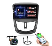 [Qualcomm] 8 Core 4+64G Android 15 Autoradio para Peugeot 207 2005-2015 Inalámbrico Carplay Android Auto,9'' Pantalla Táctil Radio Coche Modelo Coche 3D/Refrigeración/BT/Camara Marcha Atras/DSP/FM/RDS