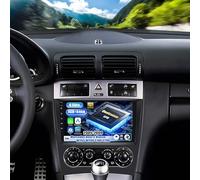 [Qualcomm 8 Core 4+64G]SIXWIN Android 15 Radio Coche para Mercedes Benz C Klasse W203 W209 C180 C200 2005-2009 con CarPlay&Android Auto,9 Pulgadas Pantalla Táctil con WiFi6/GPS/Bluetooth5.1/RDS/FM/DSP