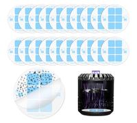 Qualirey Paquete de 20 tarjetas de pegamento de repuesto, compatibles con DynaTrap DT152/DynaTrap 21523/Katchy Duo, trampa de insectos para interiores, almohadillas adhesivas de repuesto de 3.4