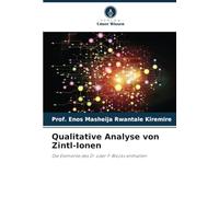 Qualitative Analyse von Zintl-Ionen: Die Elemente des D- oder F-Blocks enthalten