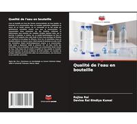Qualité de l'eau en bouteille