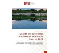 Qualité des eaux usées industrielles au Burkina Faso en 2024: Suivi réseau des sites de rejets d'eaux usées industrielles et leurs impacts sur les ressources en eau au Burkina Faso