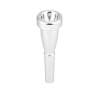 Quality Copper Trumpet Mouthpiece, Comfortable Bullet Head Design, Fits 3C Size Trumpets, sturdy and Strong for Long Term Use, Gold and Silver Options Available (Silver)