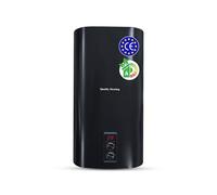 Quality Heating Calentador de agua eléctrico dual - 30 litros, 1500 vatios, con control digital, incluye válvula de seguridad, energía económica