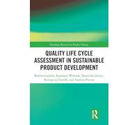 Quality Life Cycle Assessment in Sustainable Product Development (Routledge Research in Product Design)