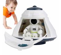 Quality Material: Our space shuttle toys are made of ABS material, which