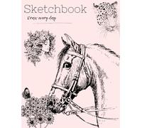 Quality Sketchbook A4 | 50 sheets | Durable Drawing papers: Sketchpad for Artists Kids & Professionals for Marker Colored Pencil Charcoal | used for making painting