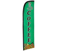 Quality Standard Flags Calidad estándar Banderas café Viento Banner, 11,5 por 2,5 "