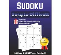 Quality Sudoku Puzzle Book for Adults and Seniors: Boost Memory and Enjoy a Fun Mental Workout with Easy and Difficult Sudoku Games