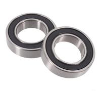 Qualoramall 2pcs 16287-2RS Rodamientos de Bicicleta 16x28x7mm Doble Caucho Sellado Acero Cassette Soporte Inferior para Bicicleta
