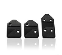 Qualoramall 3PCS Aluminio Pedal Cubiertas para Polestar 1 2017+ Goma antideslizante Inserto Car Foot Rest Kit Negro (negro)