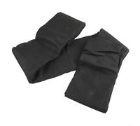 Qualoramall Almohadilla redonda de 12 pies para piscinas sobre el suelo, tapete protector inferior de tela no tejida resistente, paño circular para base de piscina al aire libre, color blanco