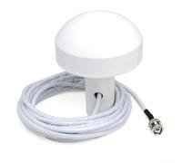 Qualoramall Antena externa de navegación GPS marina con cable coaxial de baja pérdida de 5 m o 10 m, conector BNC TNC macho para Garmin GPSMAP y otros dispositivos marinos, carcasa ABS con agua IP67