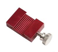 Qualoramall Bloque de límite de posicionamiento de regla de acero con valla de tope y trazadores de línea de metal, calibre de marcado de aleación de aluminio para una medición precisa y diseño de