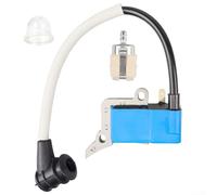 Qualoramall Bobina de encendido de repuesto compatible con equipos HT232 DH232 HC-2210 HC-2810, módulo de metal de alto voltaje con filtro de aceite y depósito, Eas