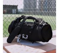 Qualoramall Bolsa de transporte de viaje portátil con correa para el hombro para JBL para BOOMBOX 3 Bolsa de altavoz de viaje de PVC con almohadilla gruesa acolchada bolsillo de malla para accesorios
