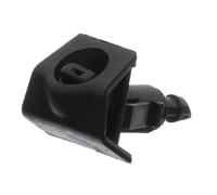 Qualoramall Boquilla de limpiaparabrisas ABS negro de ajuste directo compatible con 2009-2012 OEM 28931-ZW80A fácil instalación Plug and Play de una sola pieza Fr