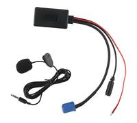 Qualoramall Cable adaptador de audio AUX manos libres 5.0 con protección de fusibles, carcasa ABS, compatible con entrada AUX para Lexus IS-F 2008, IS350 2006-2008,
