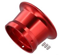 Qualoramall Carburador de aleación de aluminio de 55 mm con filtro de aire para OKO de 24 mm a 30 mm y carburadores de motocicleta, compatible con sistemas de admisión en ATV, UTV, lateral (rojo)