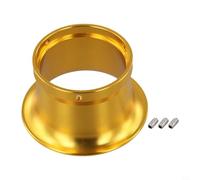 Qualoramall Carburador de aleación de aluminio de 55 mm con filtro de aire para OKO de 24 mm a 30 mm y carburadores de motocicleta, compatible con sistemas de admisión en ATV, UTV, lateral (dorado)
