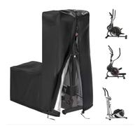 Qualoramall Cubierta a prueba de polvo para máquina elíptica, cubierta impermeable plegable para máquina elíptica, almacenamiento de uso doméstico exterior (34 x 20 x 60 pulgadas)