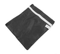 Qualoramall Cubierta impermeable del Bbq del paño de Oxford 210D para las parrillas de la caldera - Protector negro de lluvia y polvo para Weber y otras parrillas redondas de carbón (diámetro 58CM