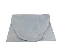 Qualoramall Cubierta plateada para toldo de patio para almacenamiento en jardín al aire libre, tela Oxford 210D, impermeable, protector solar y lluvia para toldo retráctil, 2,5 m, 3,5 m, 4 m (2,5 m)