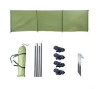 Qualoramall Estufa de camping al aire libre cortavientos, tela Oxford 210D, 520 x 140 cm, gran refugio resistente al viento para jardín, playa, picnic, barbacoa, compatible con la mayoría de Campi