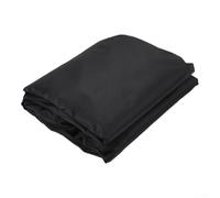 Qualoramall Funda Oxford 210D para mecedora de huevo de patio, impermeable, protector de muebles de exterior, fundas para sillas mecedoras con banda elástica, fundas negras resistentes para sillas de