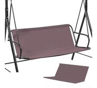 Qualoramall Fundas de asiento de columpio de tela Oxford, impermeable, resistente a los rayos UV, funda para silla de jardín para 2 plazas al aire libre, sillas columpios de patio, 115 x 48 x 48 cm