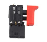 Qualoramall Interruptor de control para taladro eléctrico Bosch GSB13RE GSB16RE Herramienta eléctrica de repuesto de gatillo de plástico botón de bloqueo variable