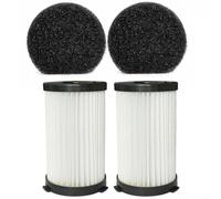 Qualoramall Kit de filtro y esponja de repuesto para aspiradora con cable D600 D601, diseño de alta densidad que captura polvo fino, aserrín, virutas de madera y partículas pequeñas,