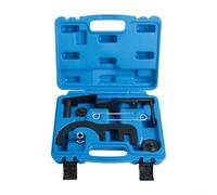 Qualoramall Kit de herramientas de sincronización de árbol de levas para motor diésel BMW N47 N47S N57 2.0 con soporte de manivela y removedor de rueda de cadena de bomba en caja de almacenamiento