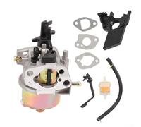 Qualoramall Kit de repuesto de carburador de motor GX120/GX160/GX168/GX200 con 3 juntas y línea de combustible, se adapta a generadores de 5.5HP/6.5HP, incluyendo EM1600X EM1800X EB2200X EM22