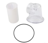 Qualoramall Kit de repuesto de cesta de filtro de cubierta de prefiltro para bombas de filtro de arena Steinbach para SPS25 SPS50 SPS75 SPS100 con tapa transparente, tamiz de succión de 79 mm, junta