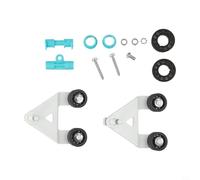 Qualoramall Kit de repuesto para limpiador de piscinas Hayward Navigators Pro Wandas The Whale Diver Dave Poolvacs XL limpiador de piscina A-Frame Kit AXV621D AXV601P AXV111P con rodillos suaves y