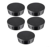 Qualoramall Paquete de 5 cabezales de aspersor para Hunter Pro-Spray ABS boquilla cubierta con anillo de sellado para evitar obstrucciones tapa de cierre de mantenimiento sin herramientas negro (5
