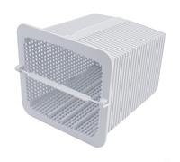 Qualoramall Para cesta de skimmer de piscina Hayward SPX1600M de repuesto | Reemplazo directo para los modelos Hayward, garantiza un agua limpia, fácil instalación a presión, acabado de plástico blanco