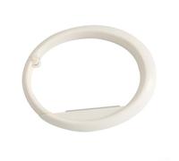 Qualoramall Percha portátil de ABS para mesa o bar de 3.35 x 4.33 pulgadas, soporte plegable para bolsos, bolsas escolares, bolsas de compras, blanco, marrón oscuro, rosa, borgoña, gris pardo (blanco)