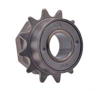 Qualoramall Piñón trasero para bicicleta de una sola velocidad 12T 16T para bicicleta Fixie Track Bike y E-Bike, plata u oro o rosca métrica, 60 g (12T)
