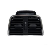 Qualoramall Rejilla central trasera 5ED819203 para Skoda Octavia 2015-2021 Rejilla de ventilación de CA de plástico de repuesto directo parte interior