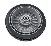 Qualoramall Rueda de repuesto de goma de plástico para cortacésped Honda HRR216 para HRS216 para HRT216 HRZ216 Series modelos 44710-VL0-L02ZB 42710-VE2-M02ZE (ruedas delanteras)